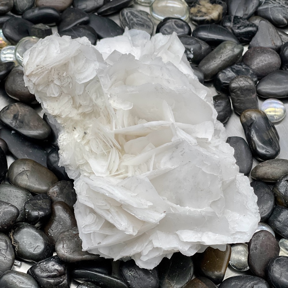 White cluster crystal